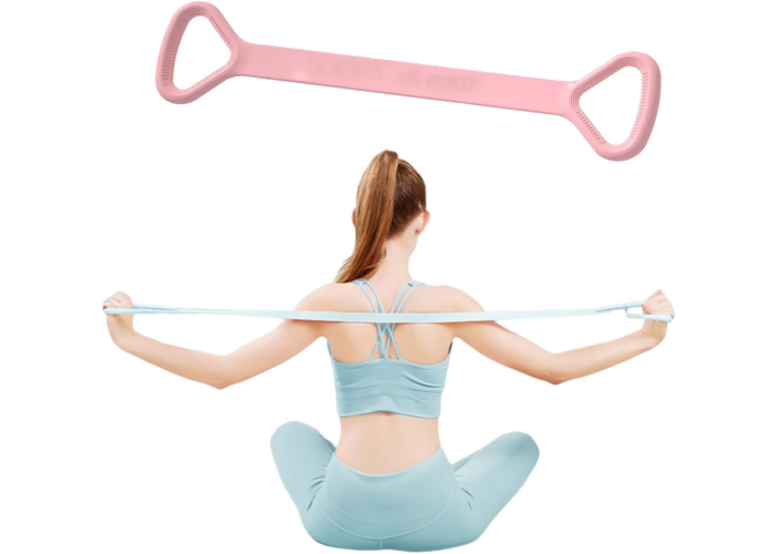 Widerstandsband, Arm-, Rücken- und Schulterübung, elastisches Seil, Stretch-Fitnessband